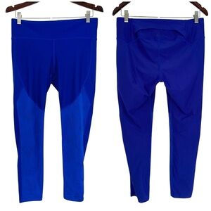 Under Armour mid-rise capri leggings athletic workout blue women’s large